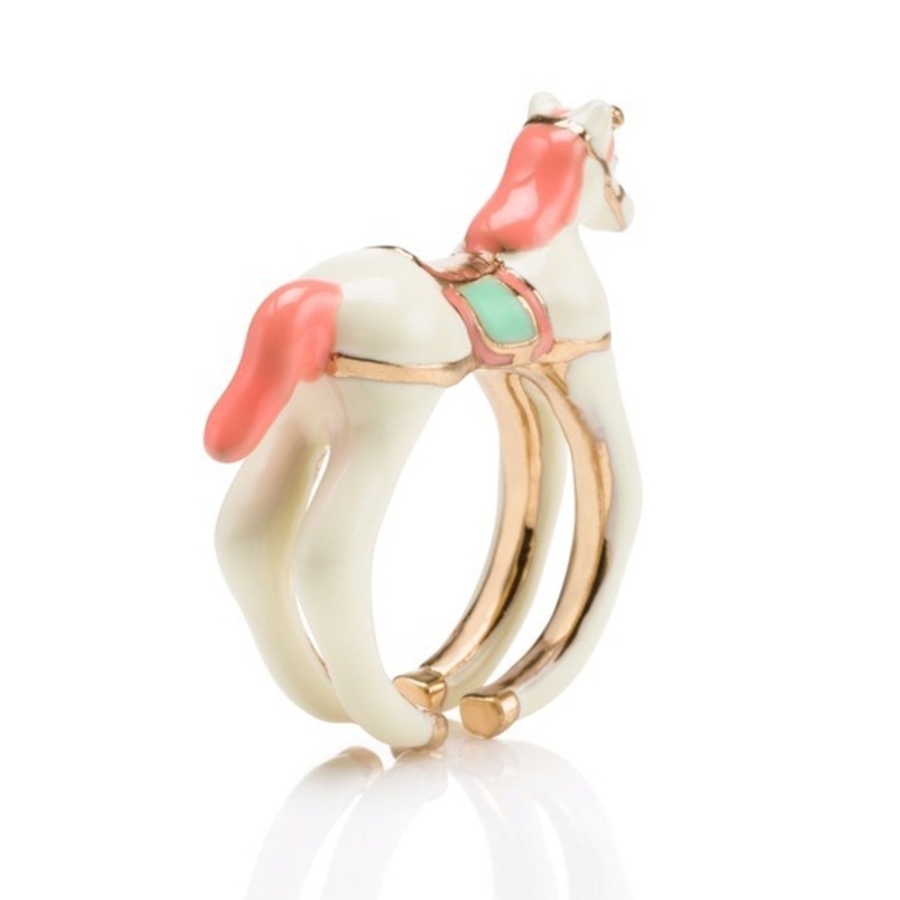 Kate Spade ♠️ Carnival Nights Unicorn Ring